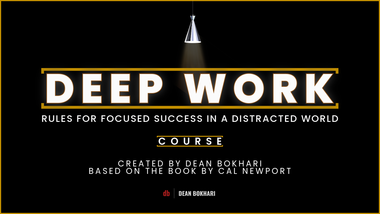 Deep Work Course Cover Wide